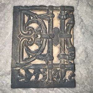 Sid Dickens Memory Block- retired T34 garden gate iron memory